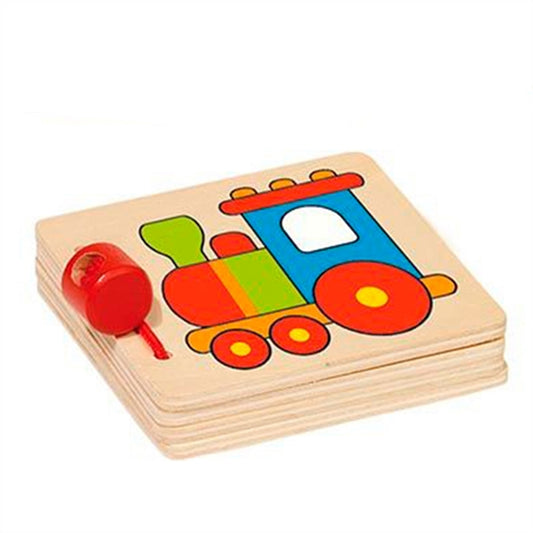 Goki Picture Book - Train