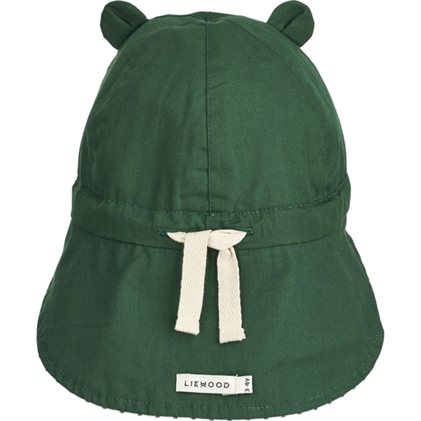 Liewood Gorm Sun Hat Stripes Garden Green/Creme De La Creme