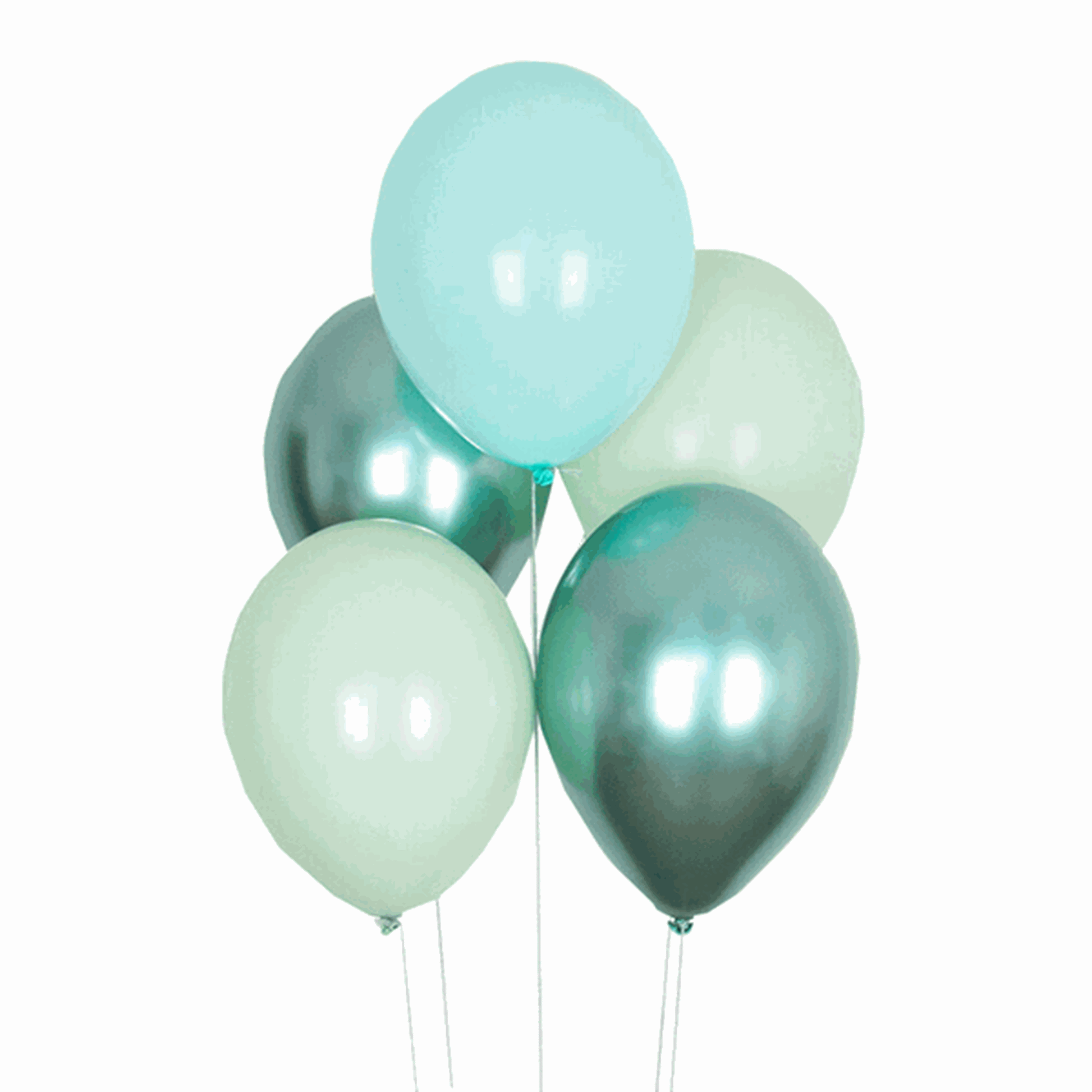 My Little Day Green Balloons 10 pcs
