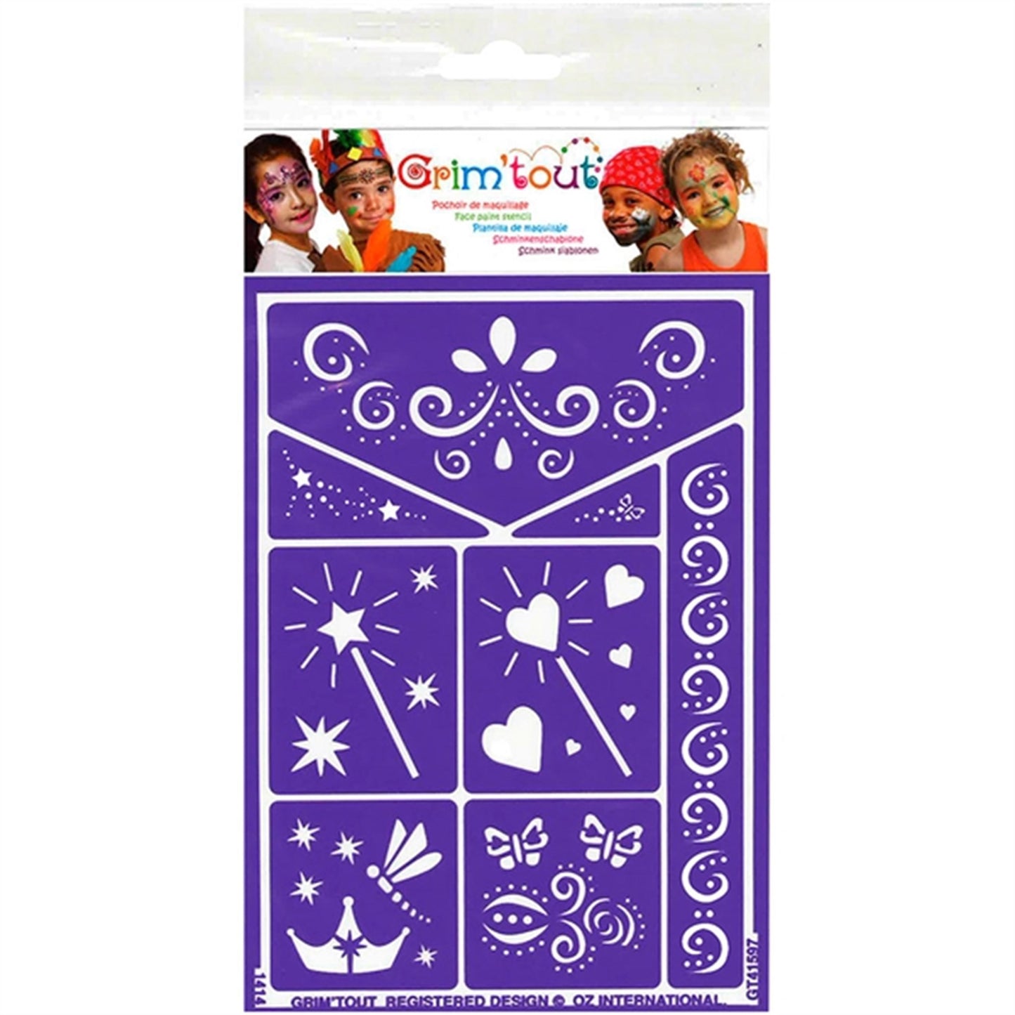 Grim'tout Stencil Fari Story