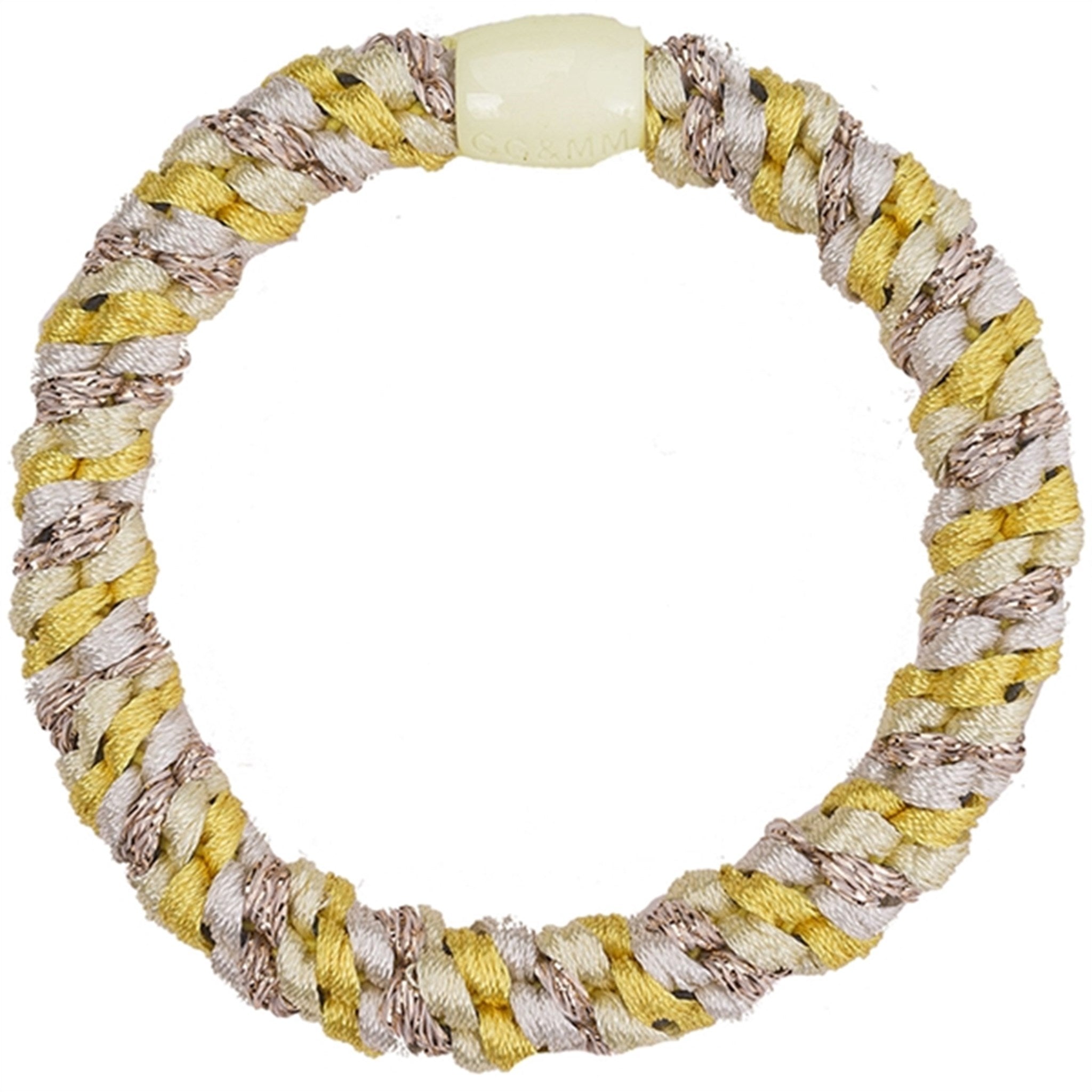 Bow's by Stær Hairties Multi Yellow Off White Glitter
