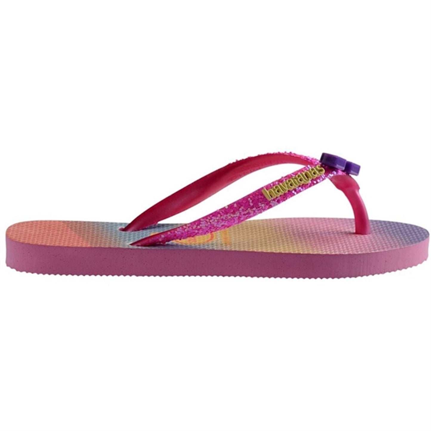 Havaianas Kids Sandals Slim Glitter Trendy PnkLemo/PnkFlux