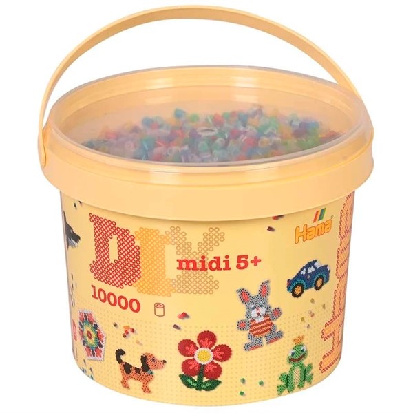 HAMA Midi Beads 10.000 pcs Mix 53