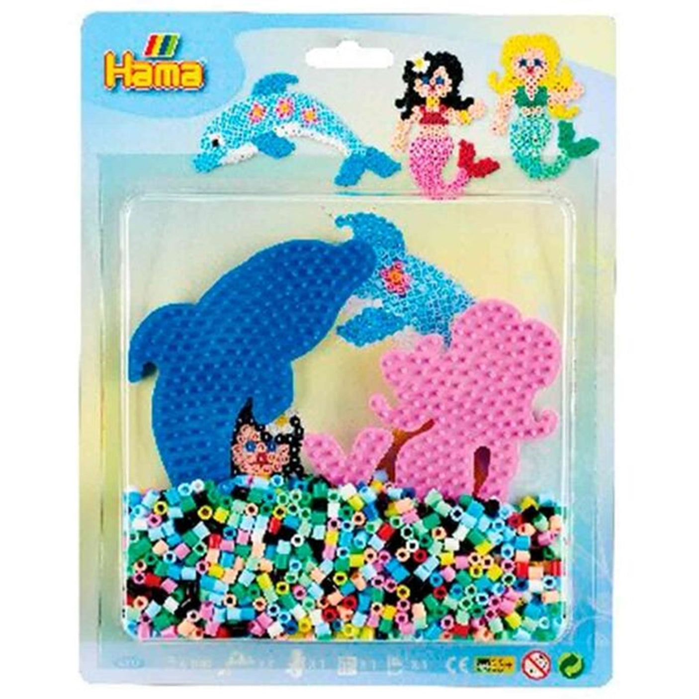 HAMA Midi Beads Dolphin & Mermaid