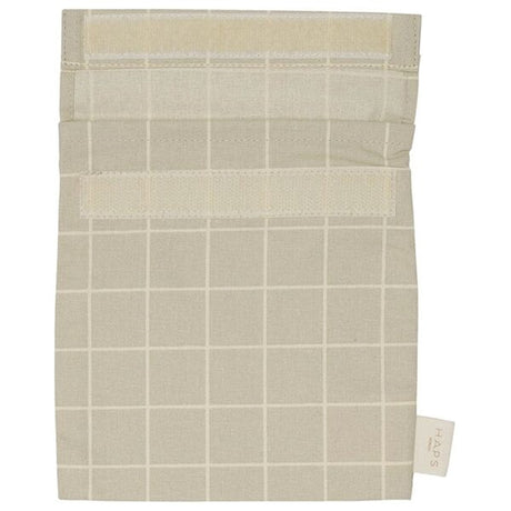 Haps Nordic Sandwich Bag Check Oyster Grey 2