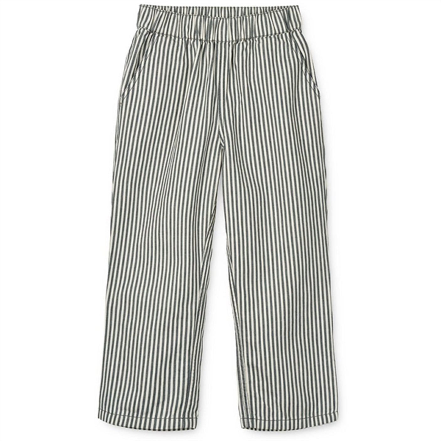 Liewood Y/D Stripe Whale Blue/Creme De La Creme Harald Stripe Pants