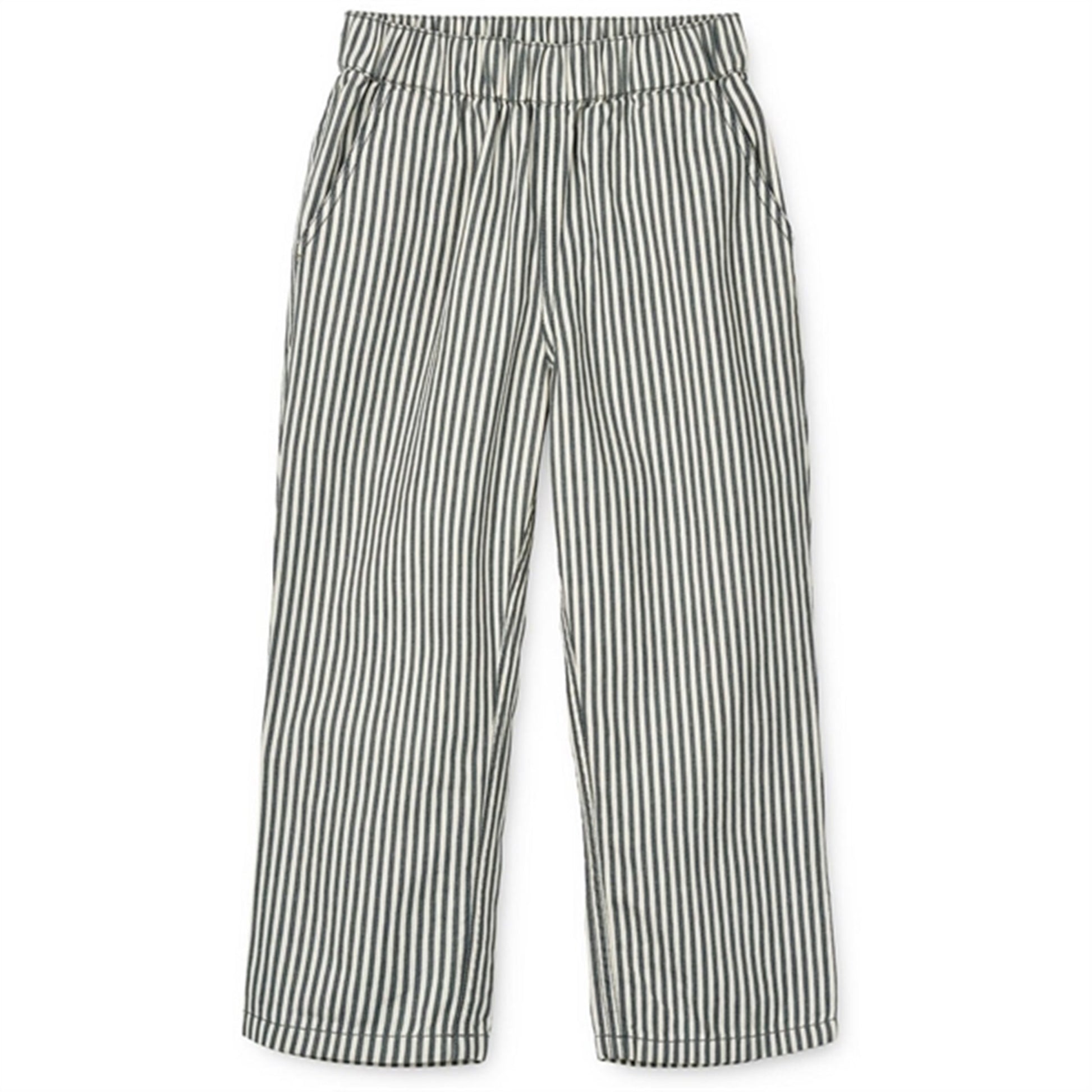 Liewood Y/D Stripe Whale Blue/Creme De La Creme Harald Stripe Pants