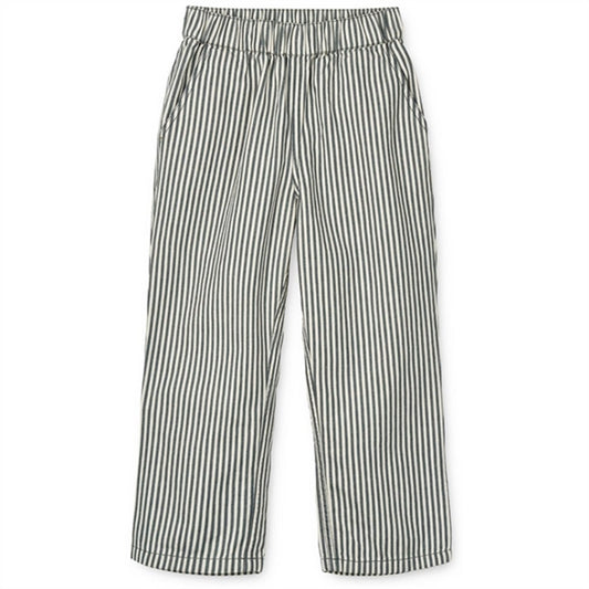 Liewood Y/D Stripe Whale Blue/Creme De La Creme Harald Stripe Pants