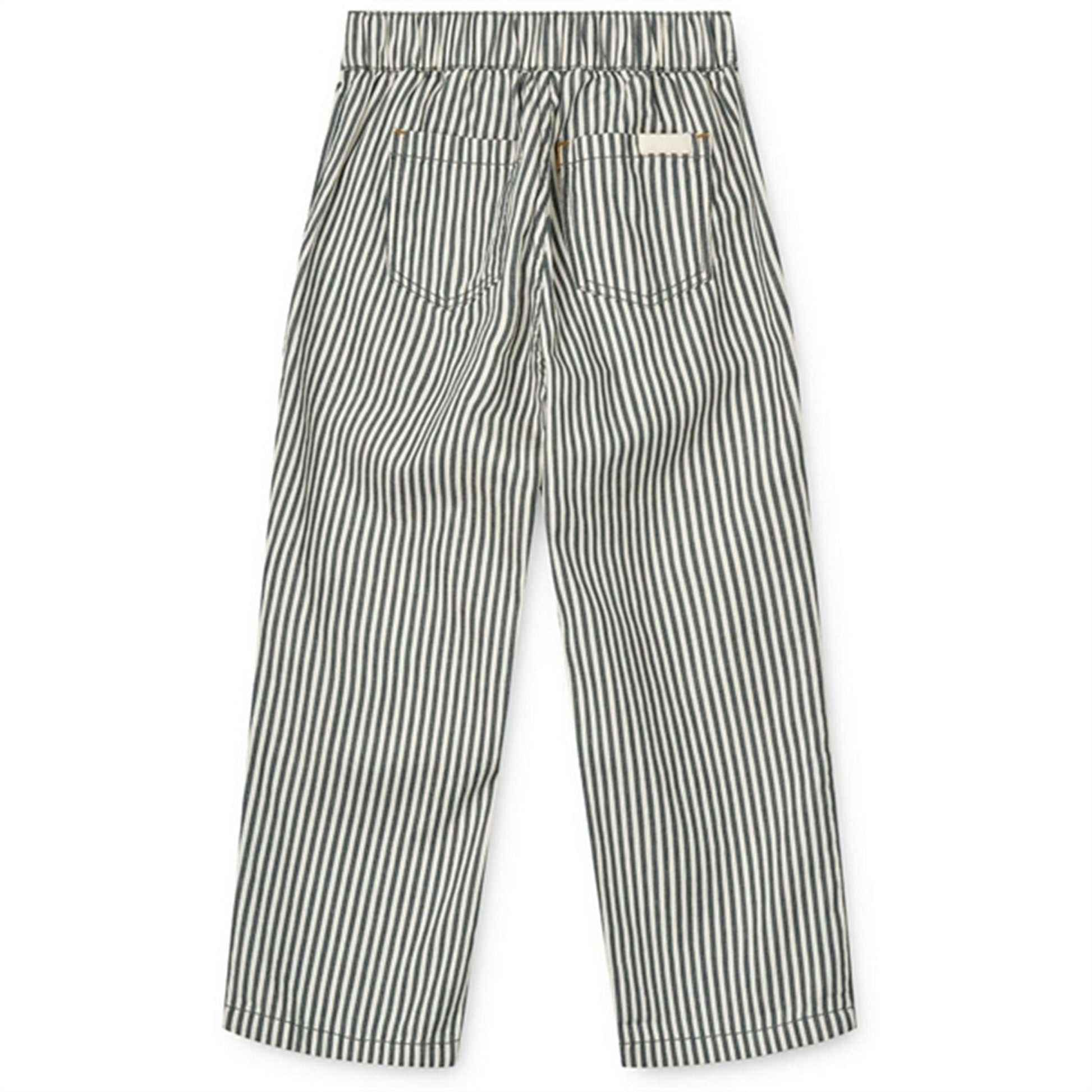 Liewood Y/D Stripe Whale Blue/Creme De La Creme Harald Stripe Pants