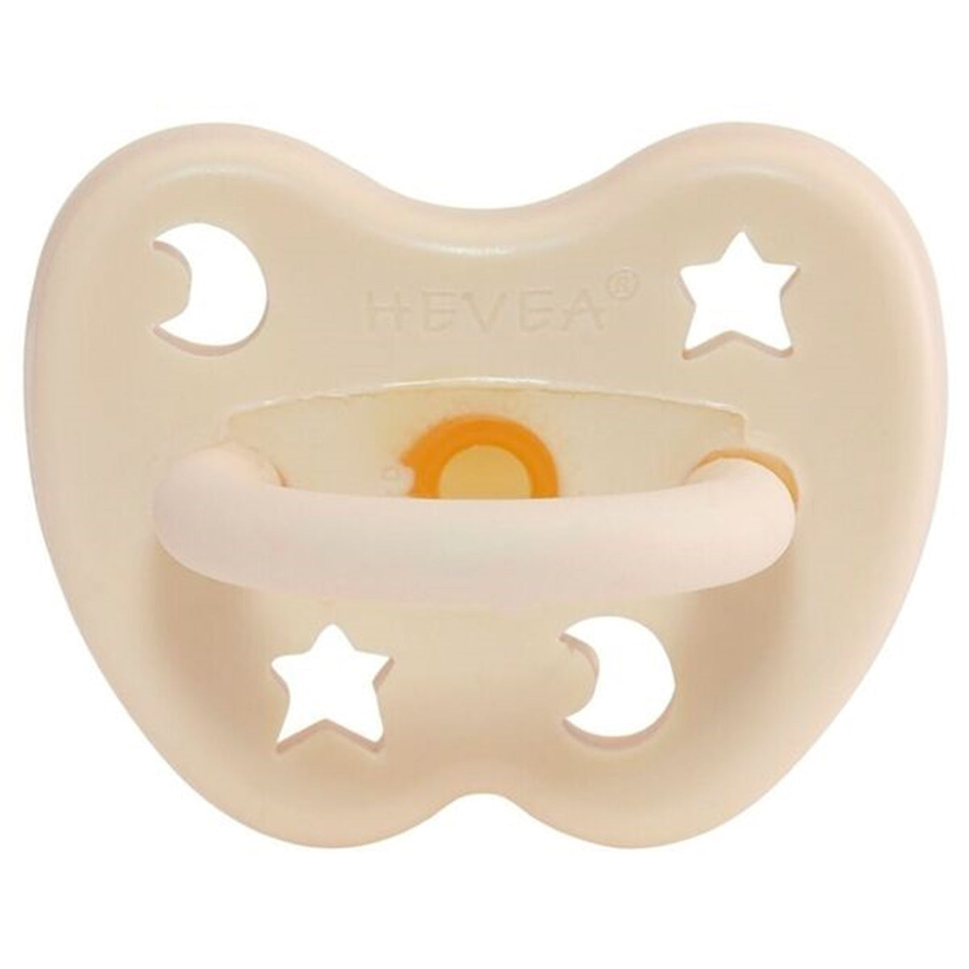 Hevea Pacifier Anatomic Milky White