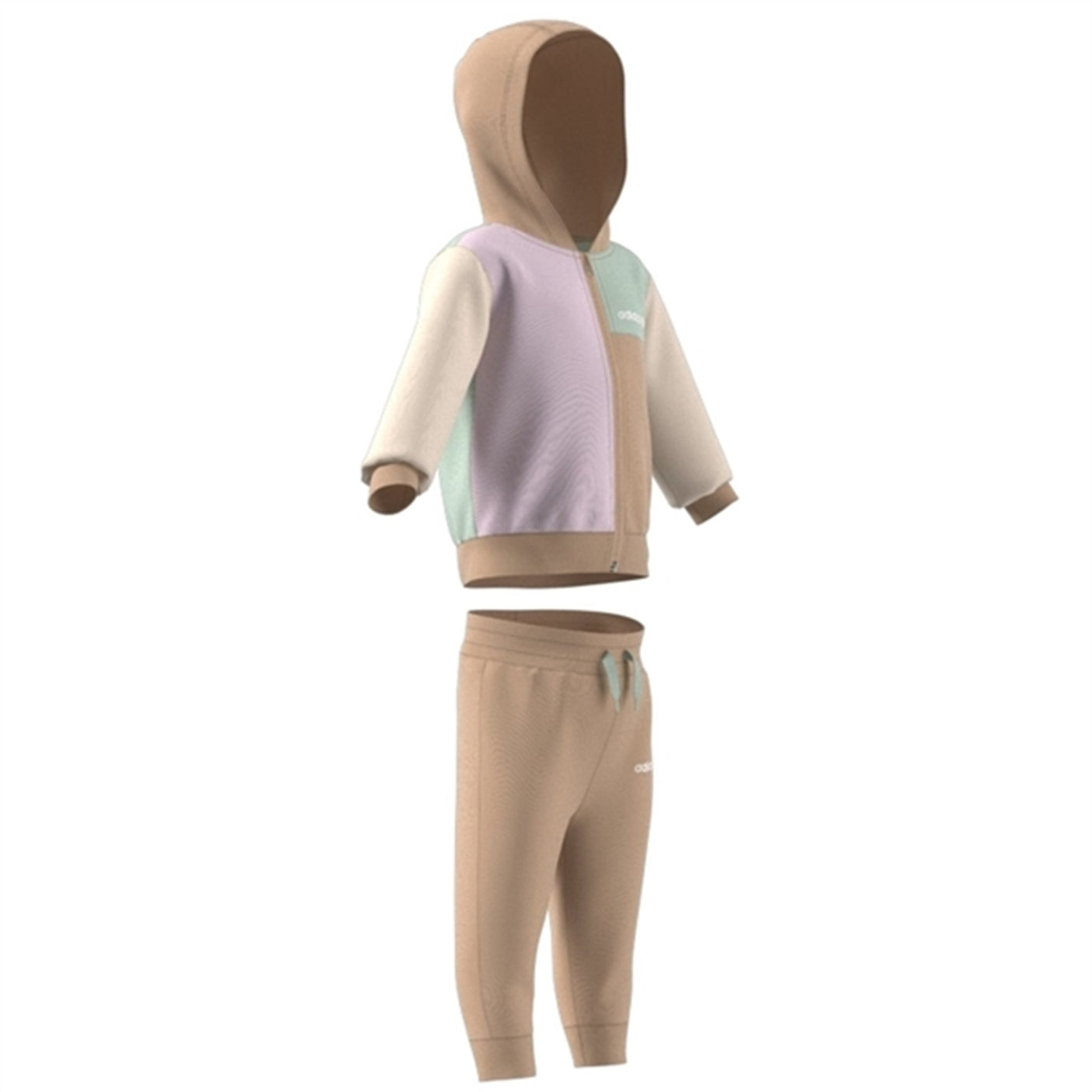 adidas Colorblock Full Zip Hoodie Set