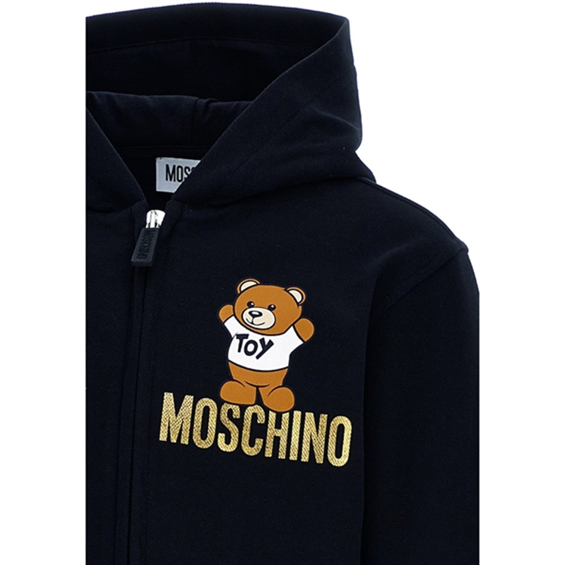 Moschino Black Sweatshirt w. Hood