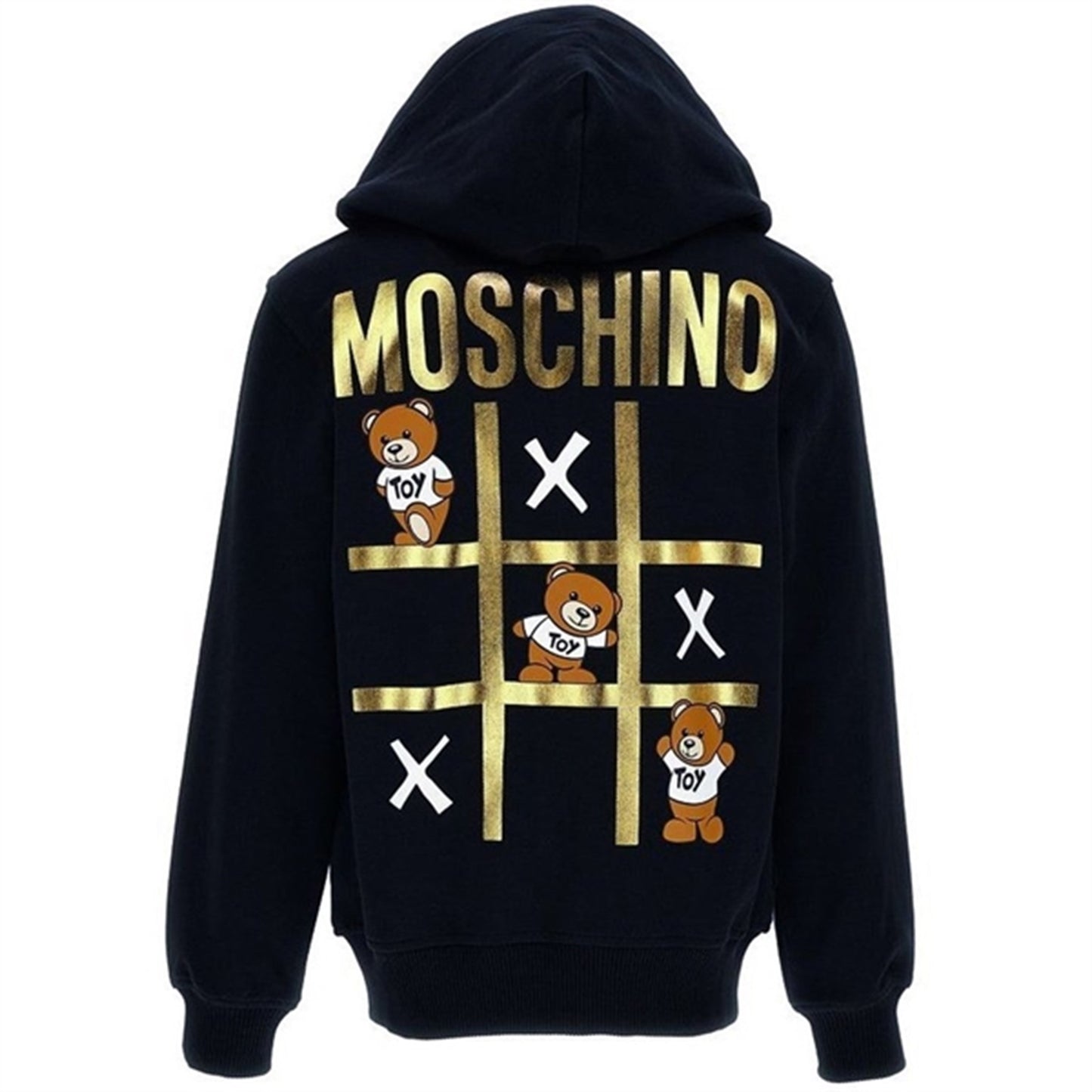 Moschino Black Sweatshirt w. Hood