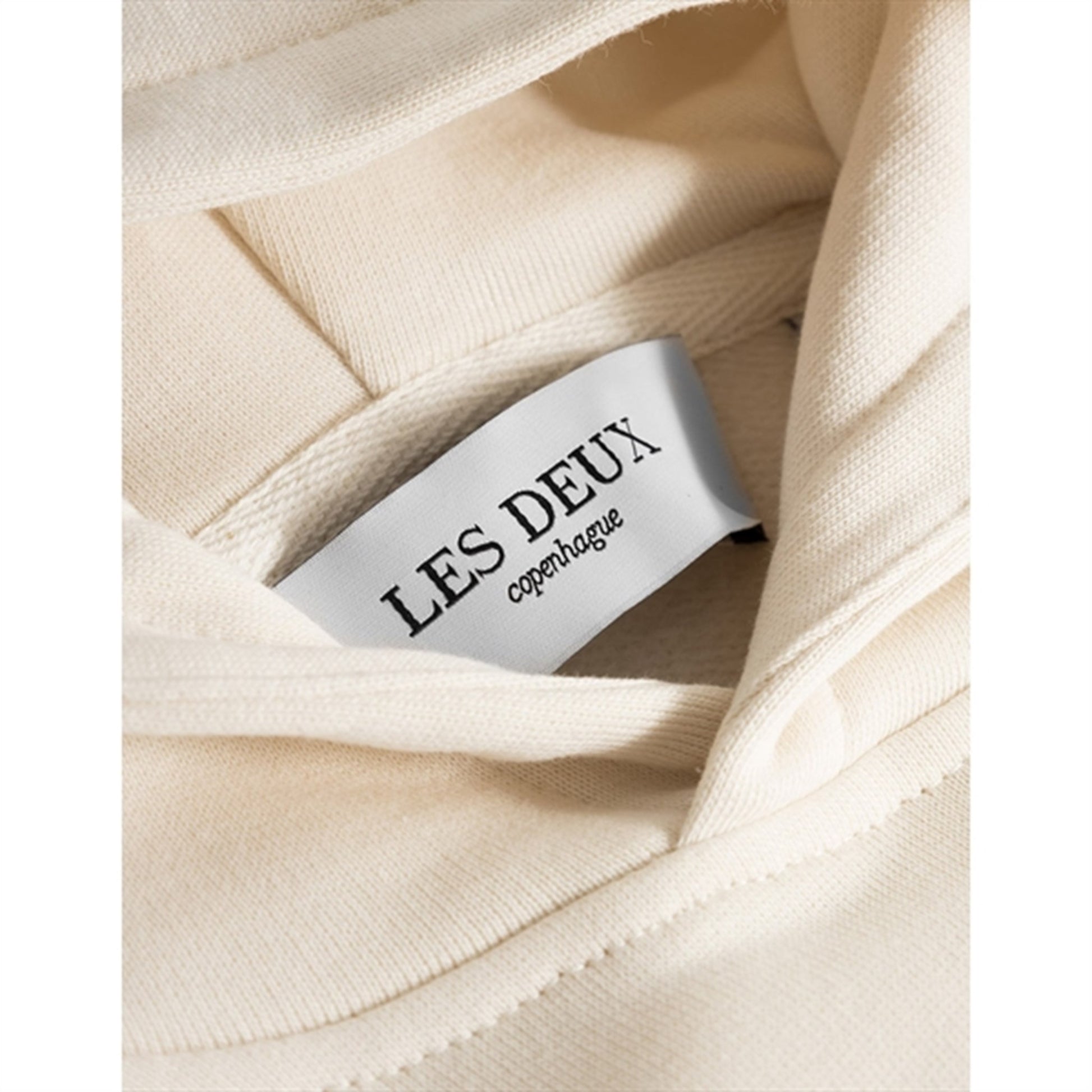 Les Deux Kids Ivory/Dusty Orange Blake Hoodie