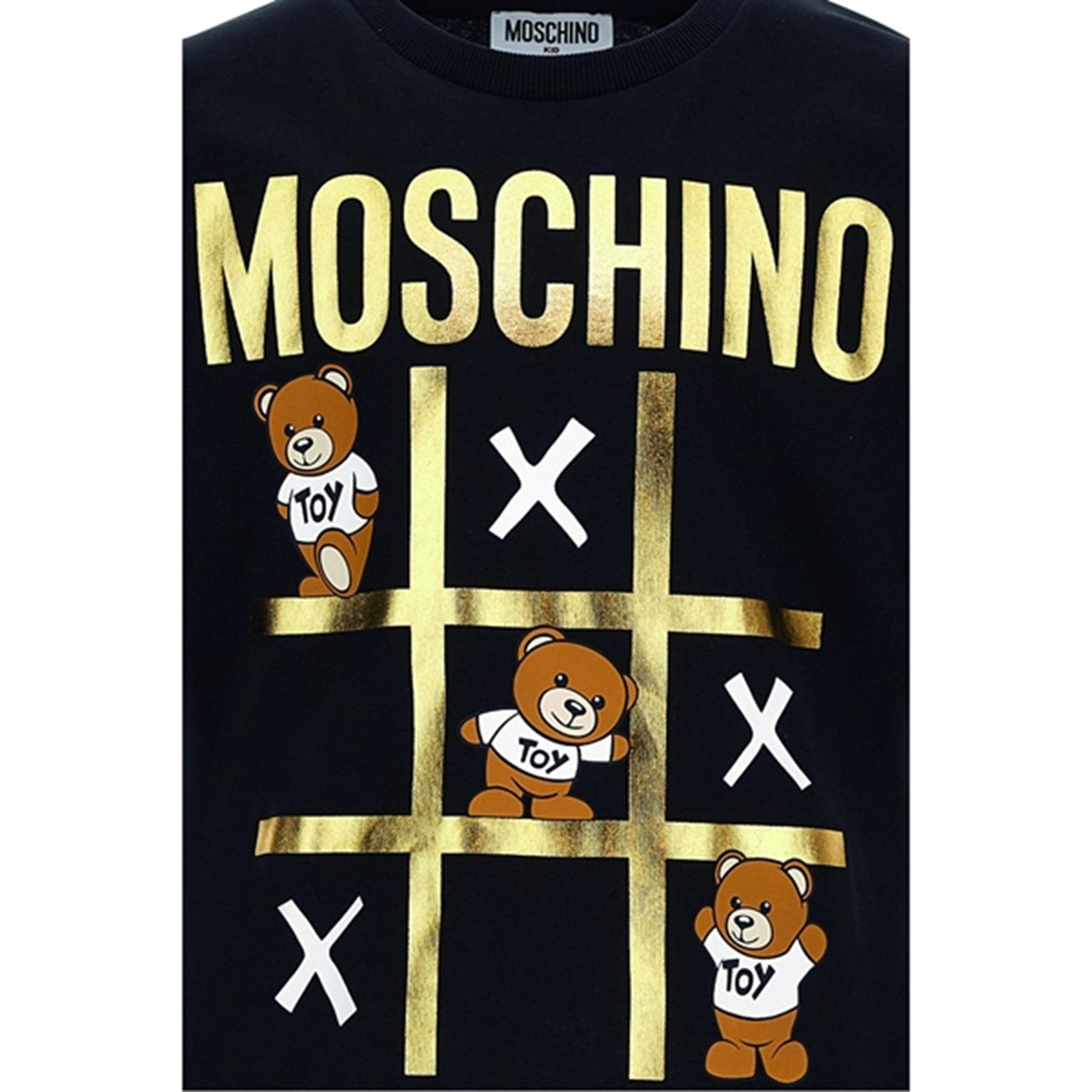 Moschino Black T-Shirt Maxi