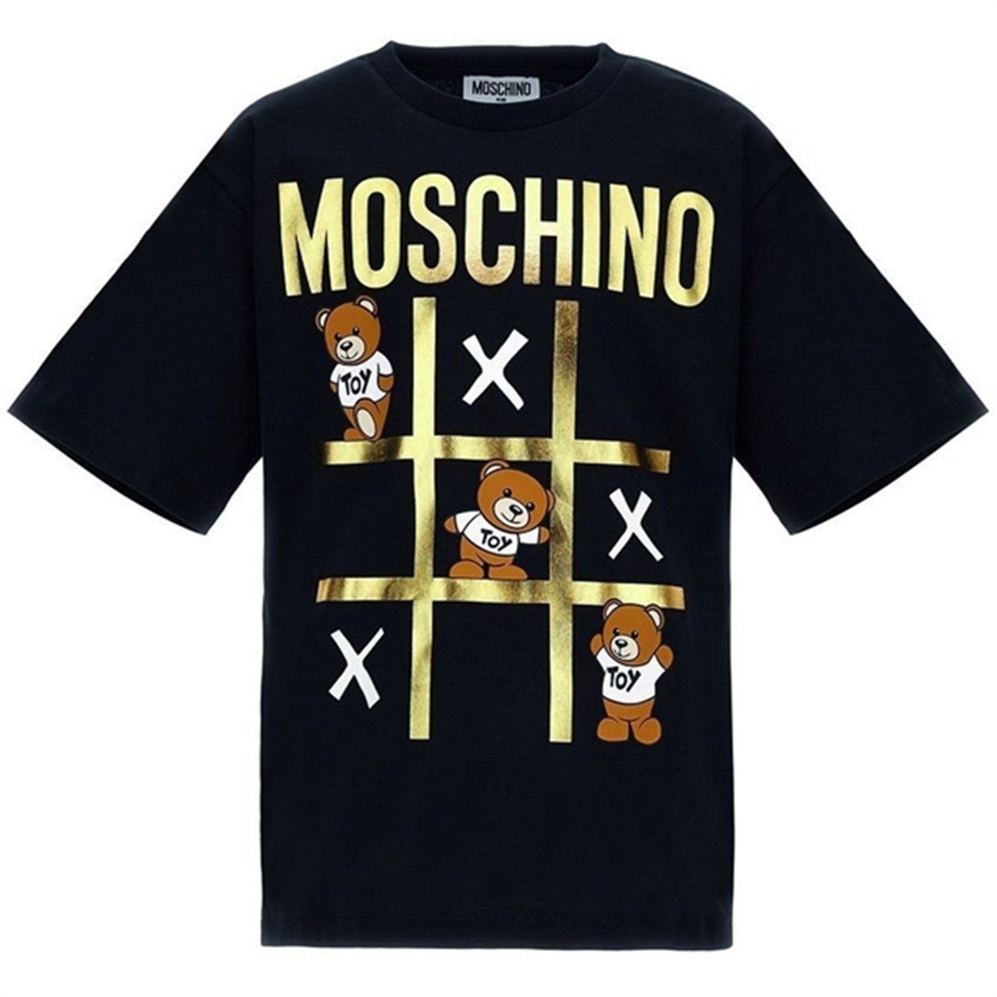 Moschino Black T-Shirt Maxi