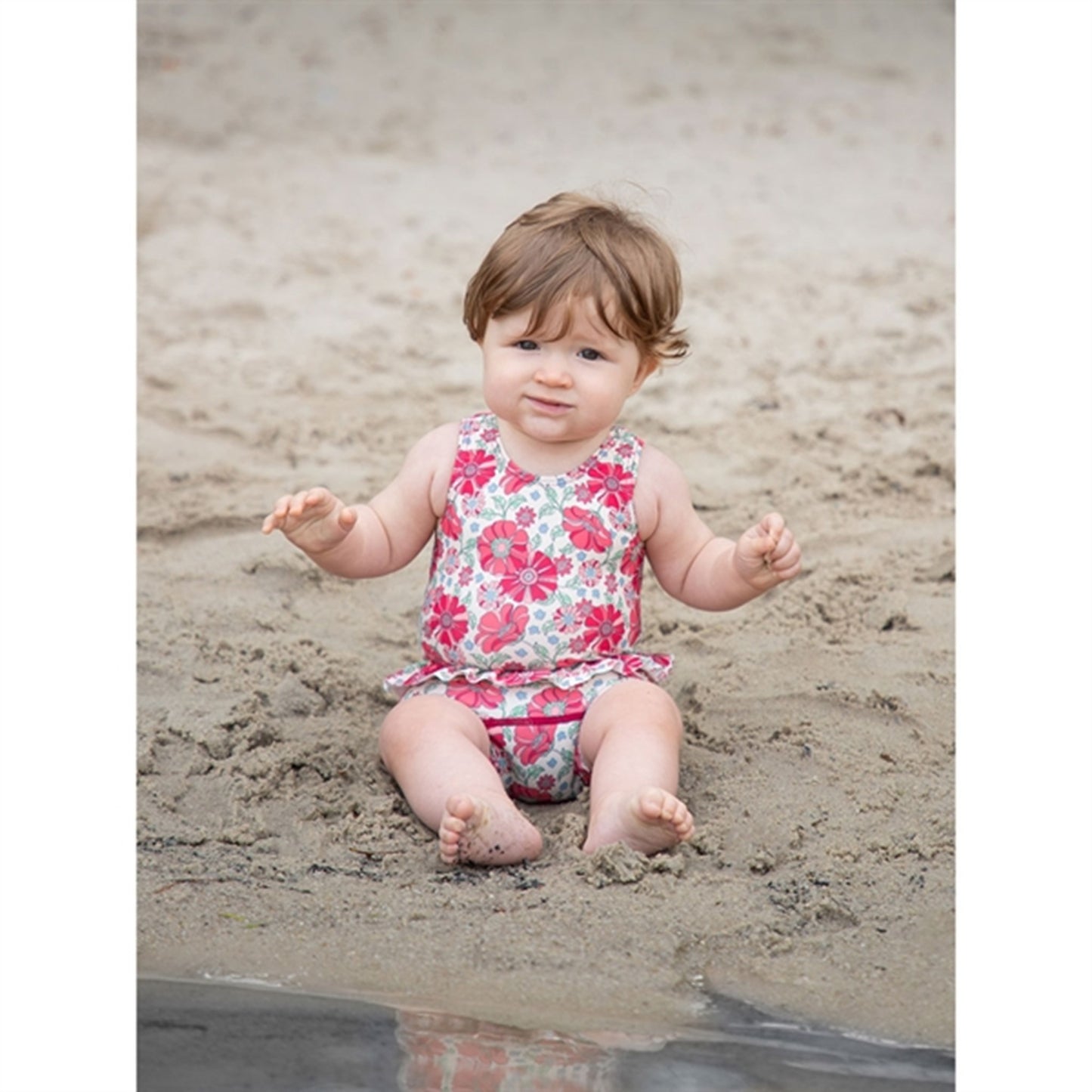 Hust & Claire Soft Pink Maddie Diaper Swimsuit