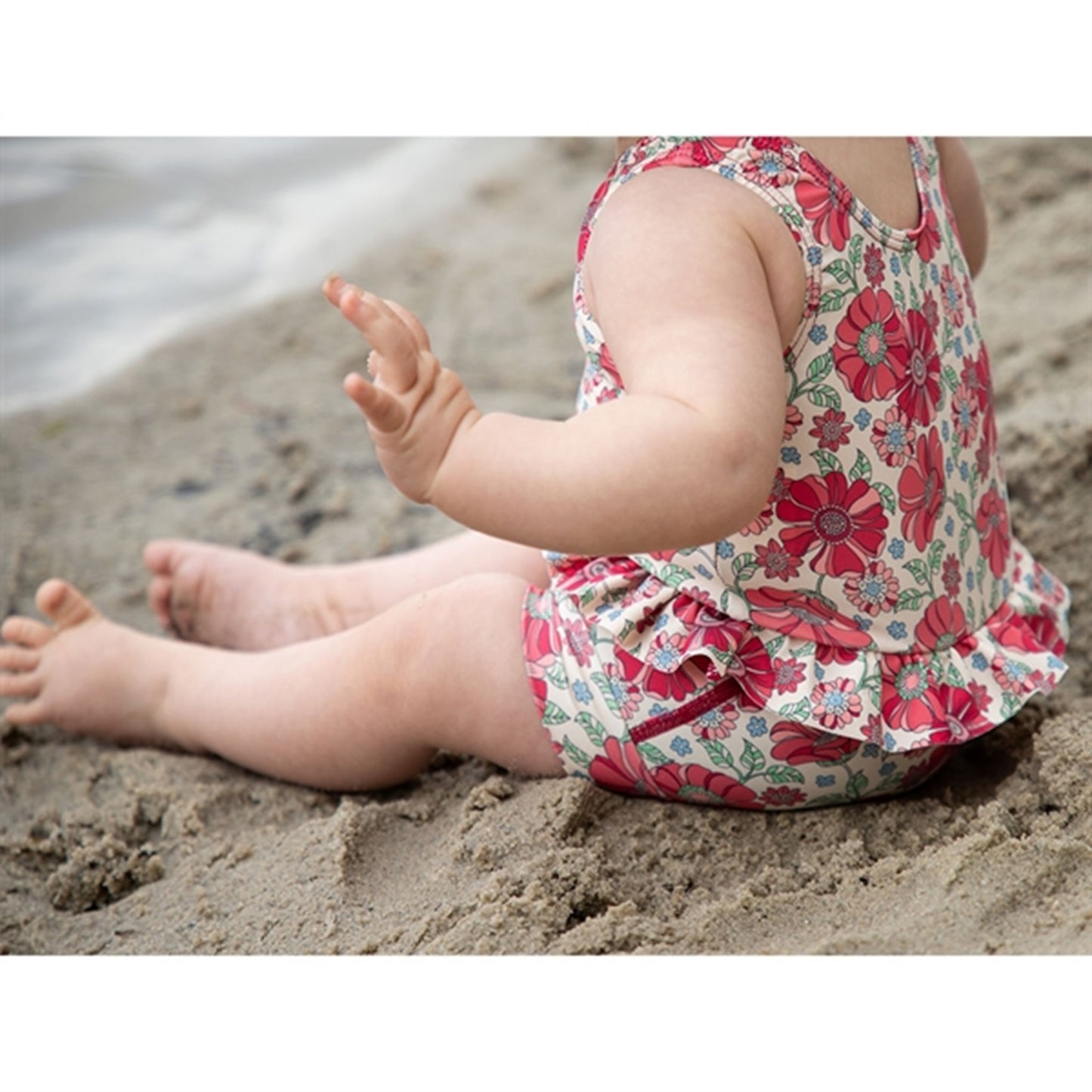 Hust & Claire Soft Pink Maddie Diaper Swimsuit