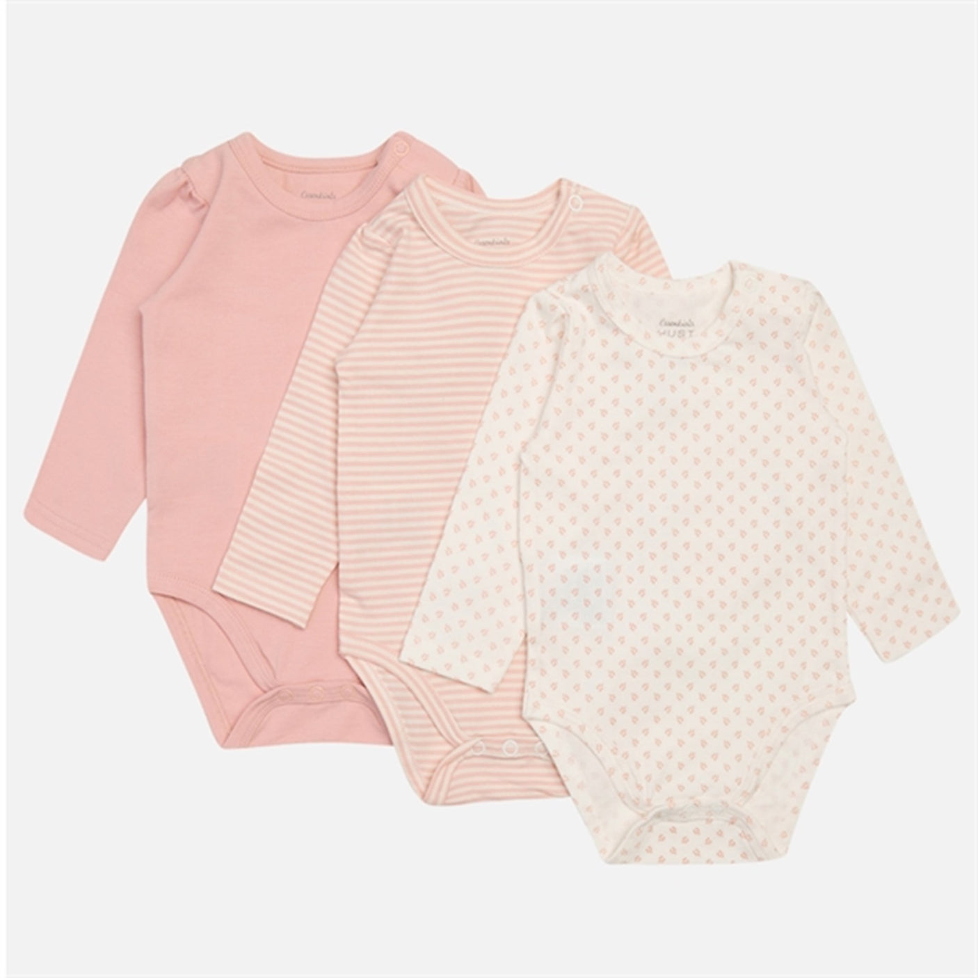 Hust & Claire Baby Dusty Rose Blue 3-pack Body NOOS