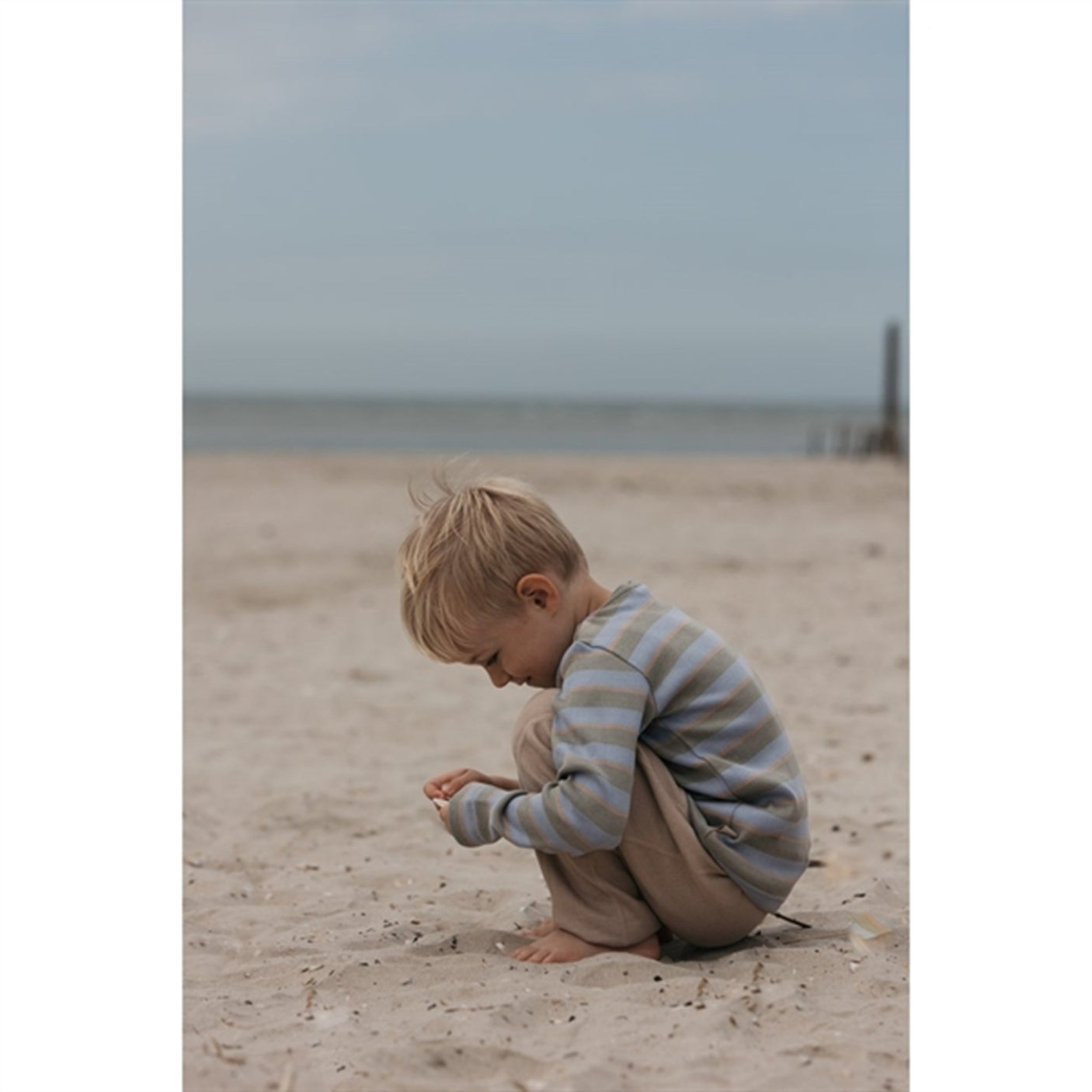 Petit Piao® Simply Taupe Sweatpants Waffle