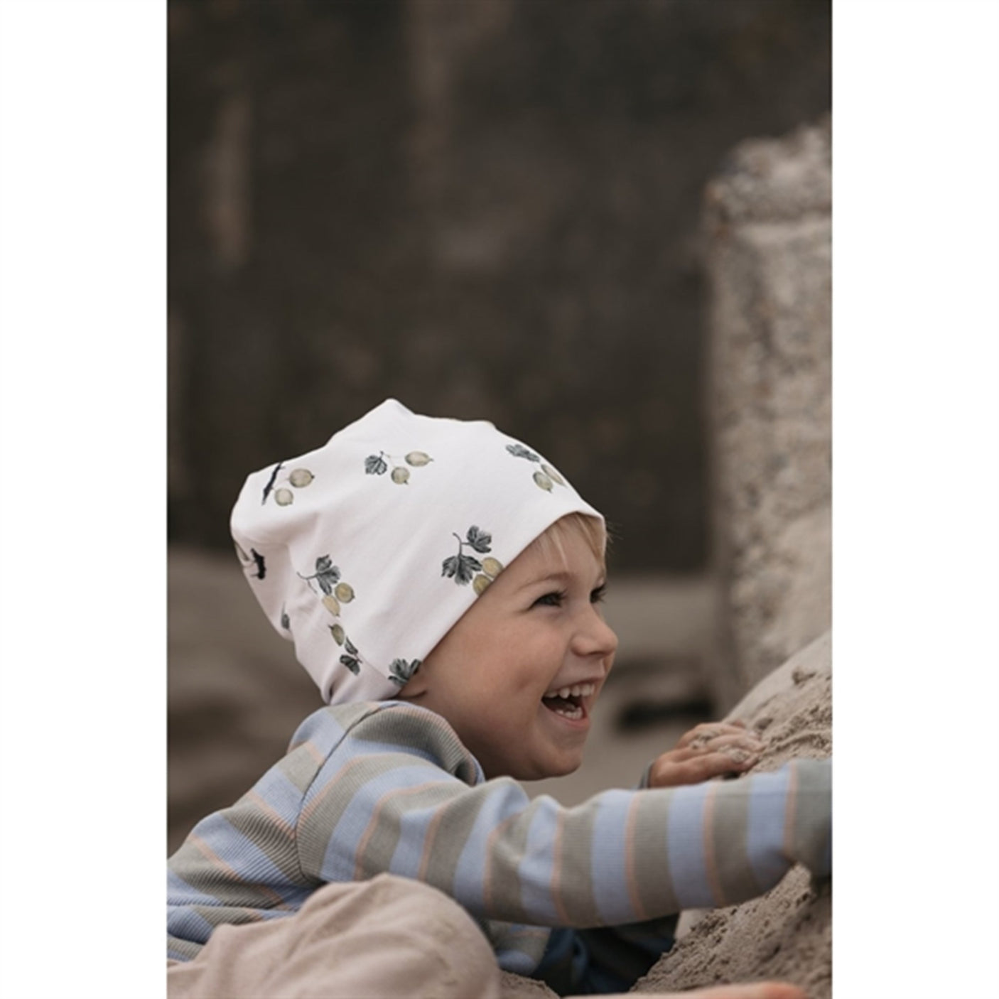 Petit Piao® Green Shadow Blouse Modal Double Striped