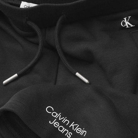 Calvin Klein Stack Logo Jogger Shorts Ck Black