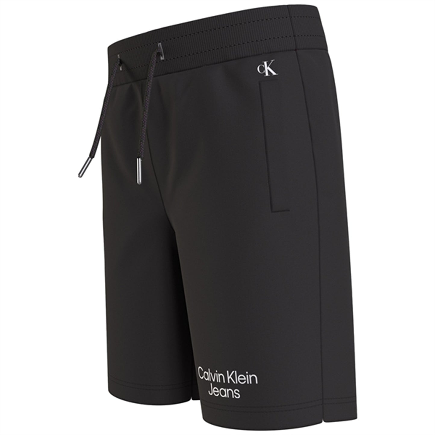 Calvin Klein Stack Logo Jogger Shorts Ck Black