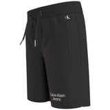 Calvin Klein Stack Logo Jogger Shorts Ck Black