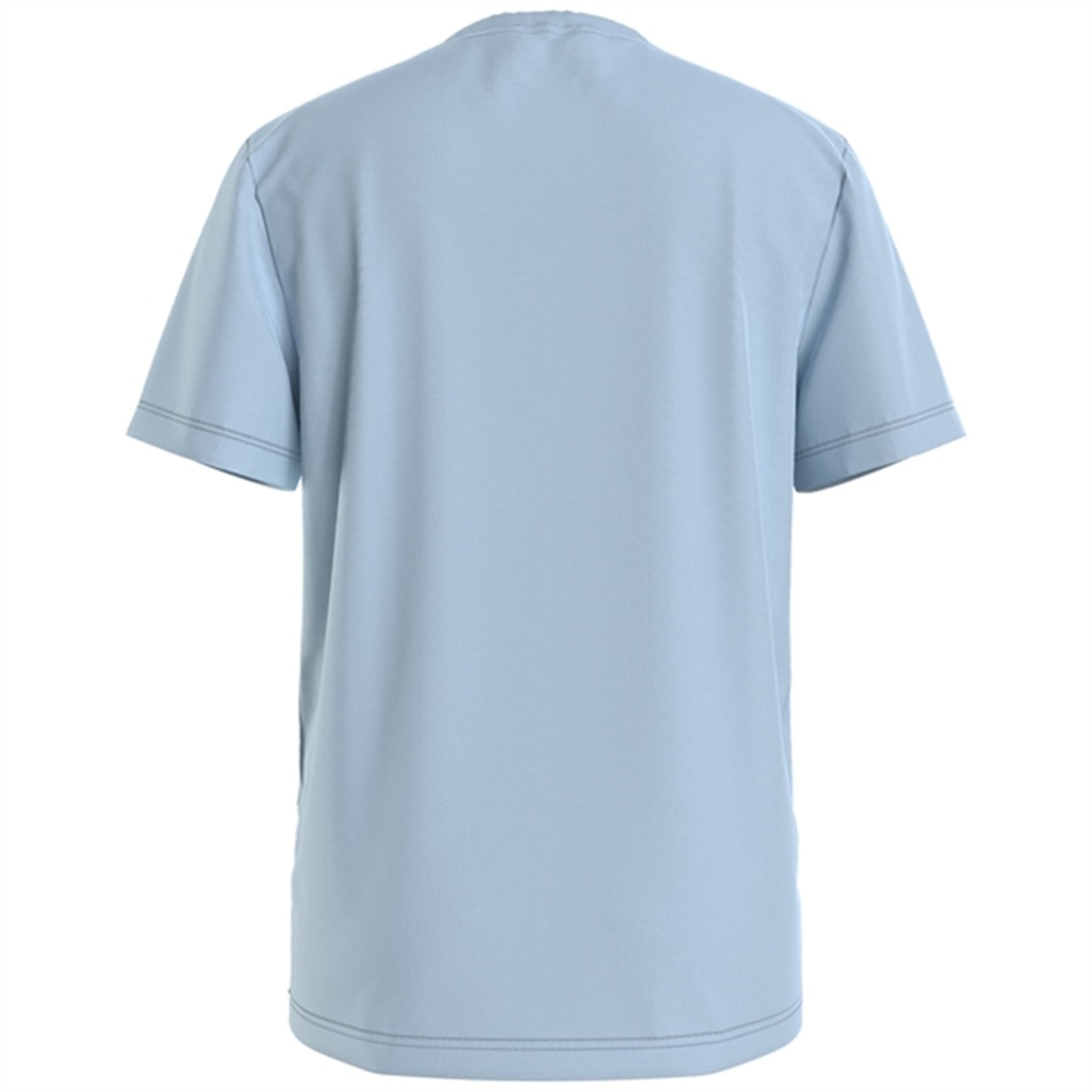Calvin Klein Stack Logo V-Neck T-Shirt Keepsake Blue