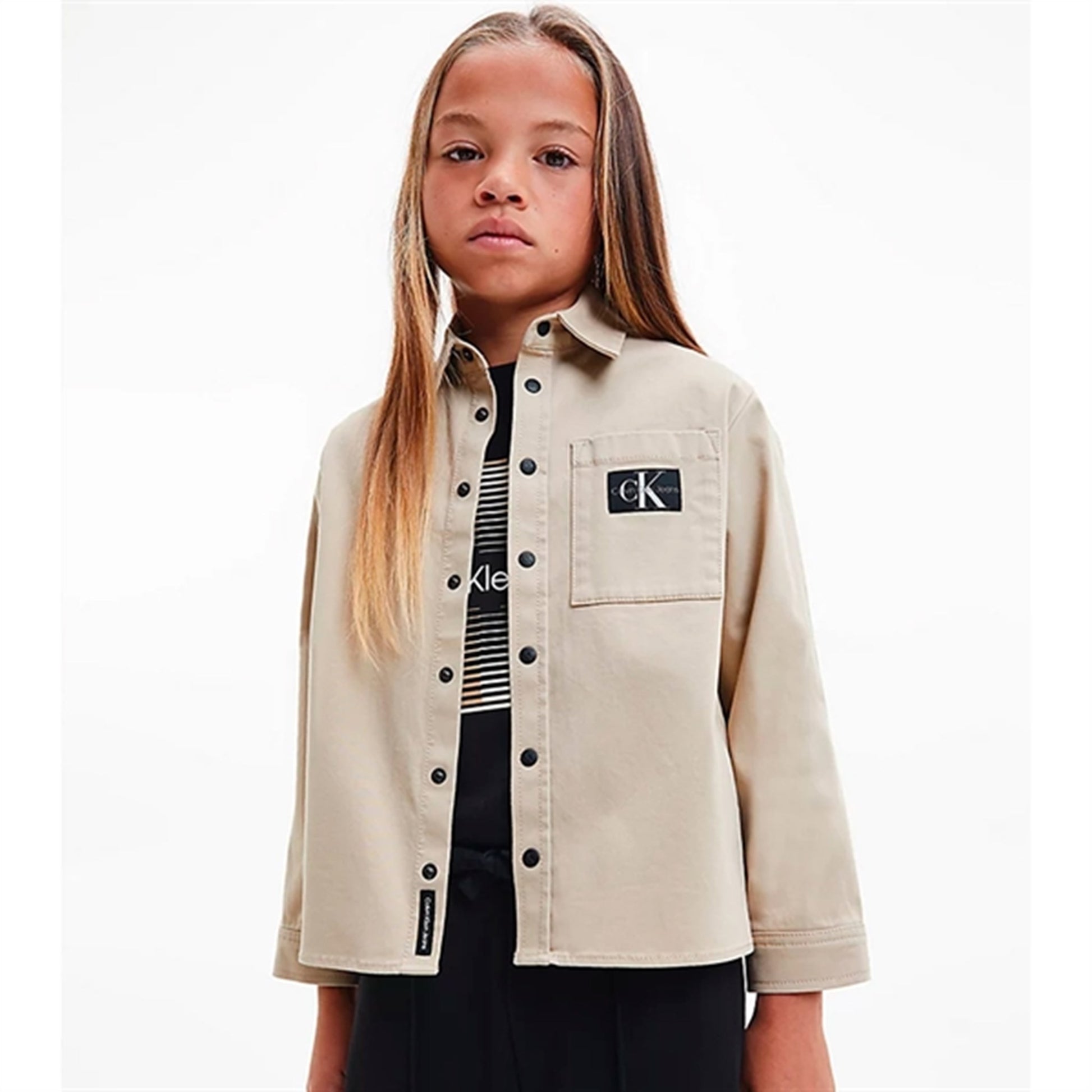 Calvin Klein Shirt Travertine