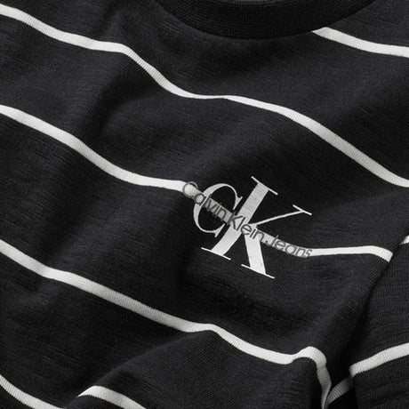 Calvin Klein Print Sunreveal Stripe T-shirt Ck Black