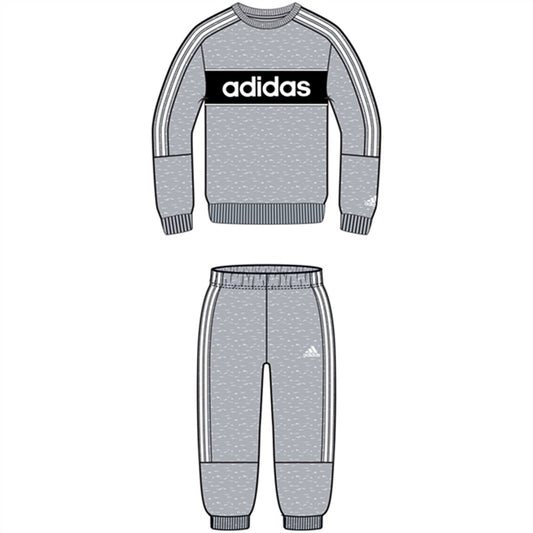 adidas Light Grey Heather Sweat Set