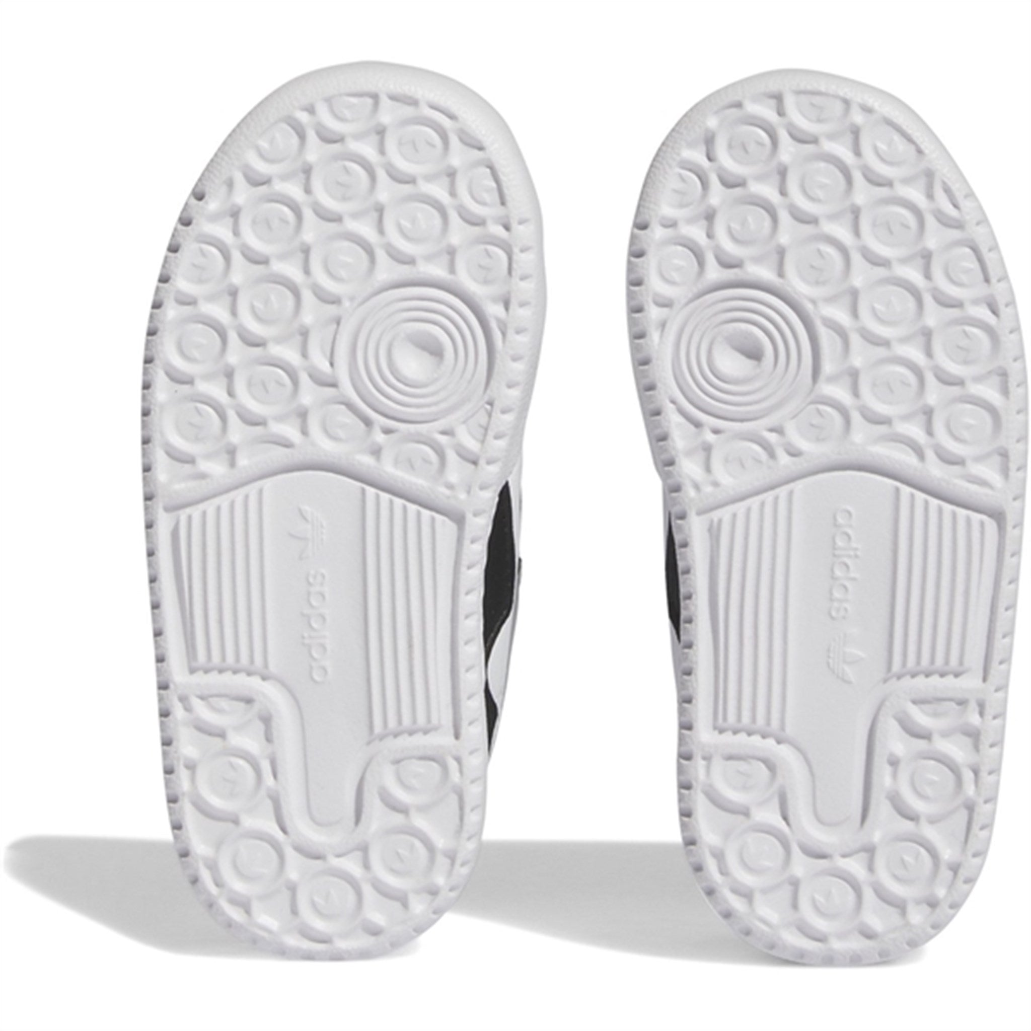 adidas Originals Forum Low 婴儿款黑/白色运动鞋 3