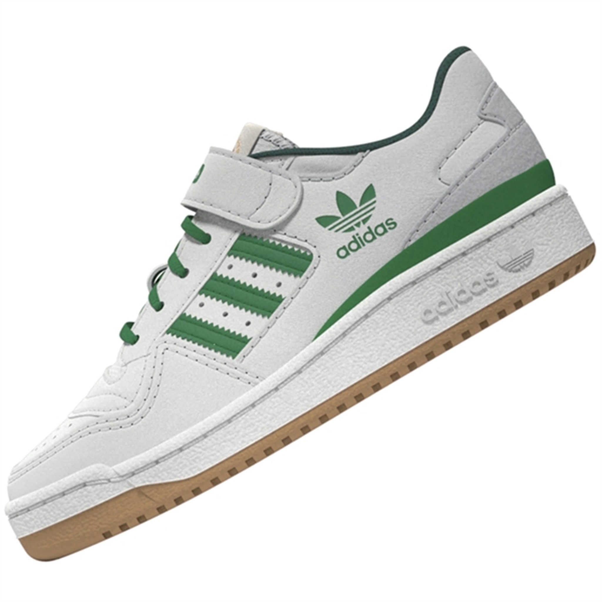 adidas Basketball Forum Low C Sneakers White / Green 4