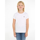 Calvin Klein Slim Monogram T-Shirt 2-Pack Bright White / Sepia Rose