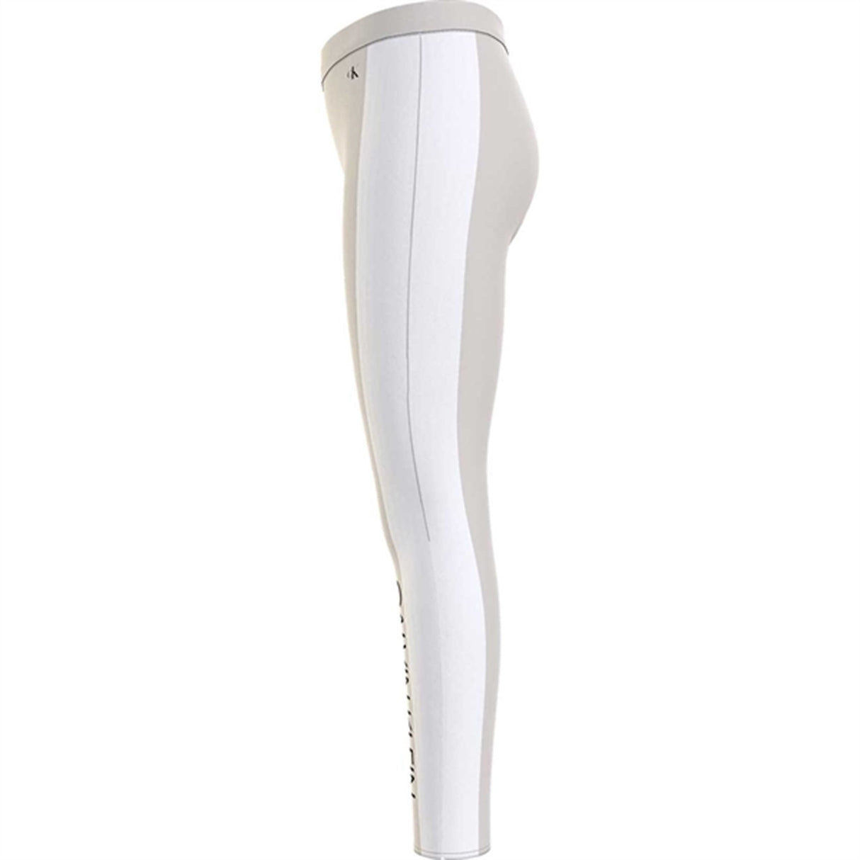 Calvin Klein Colour Block Leggings Eggshell