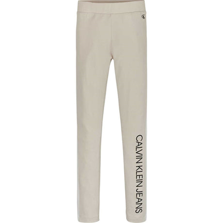 Calvin Klein Colour Block Leggings Eggshell