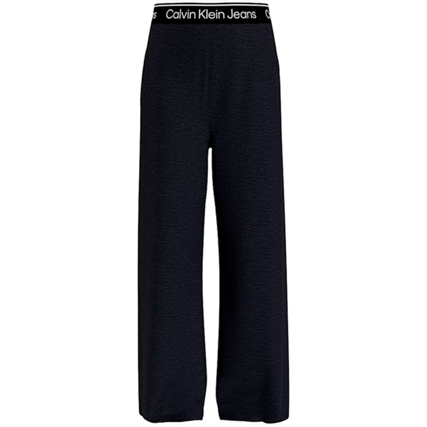 Calvin Klein Logo Tape Punto Strik Pants Black