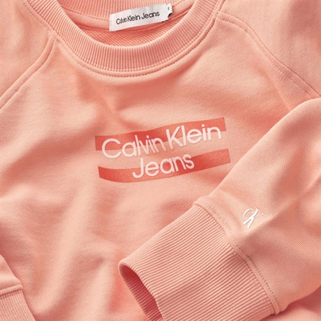 Calvin Klein Hero Logo Sweatshirt Fresh Cantaloupe