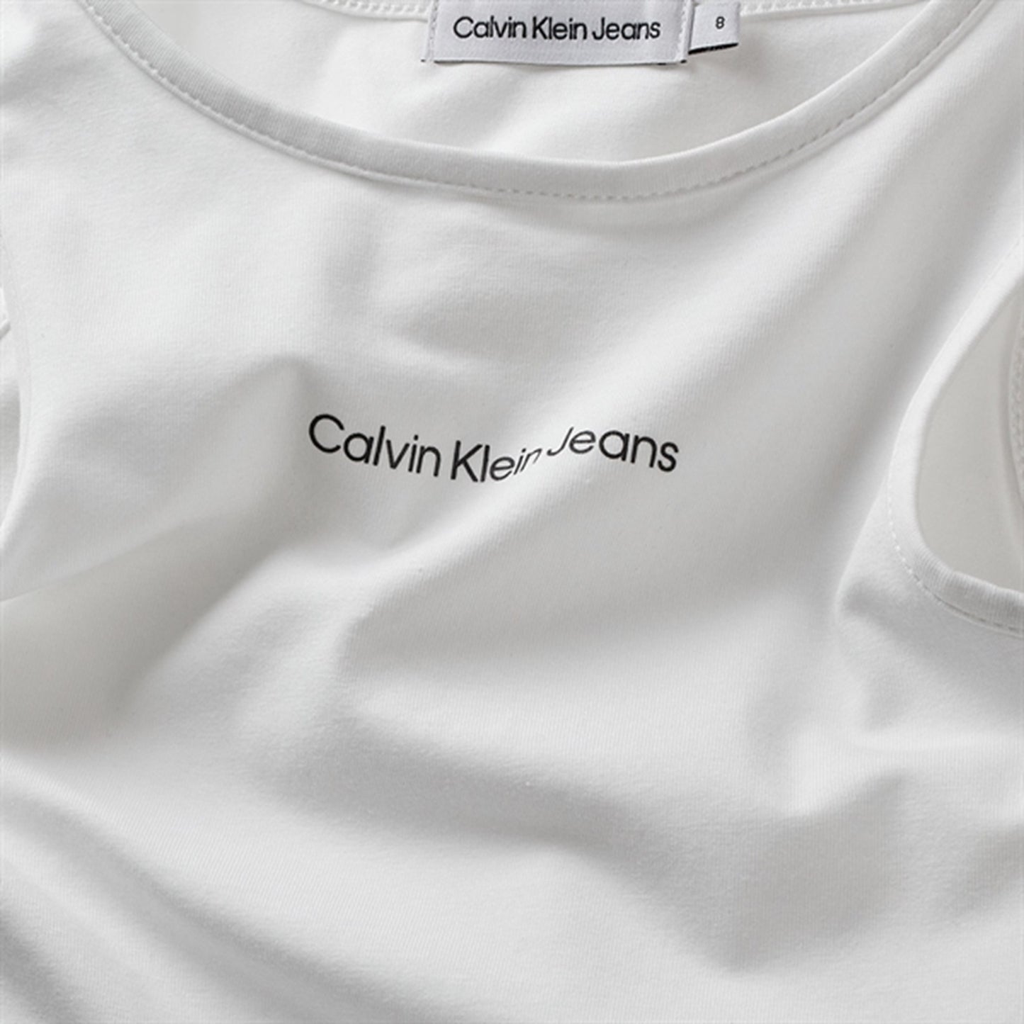 Calvin Klein Logo Tank Top Bright White