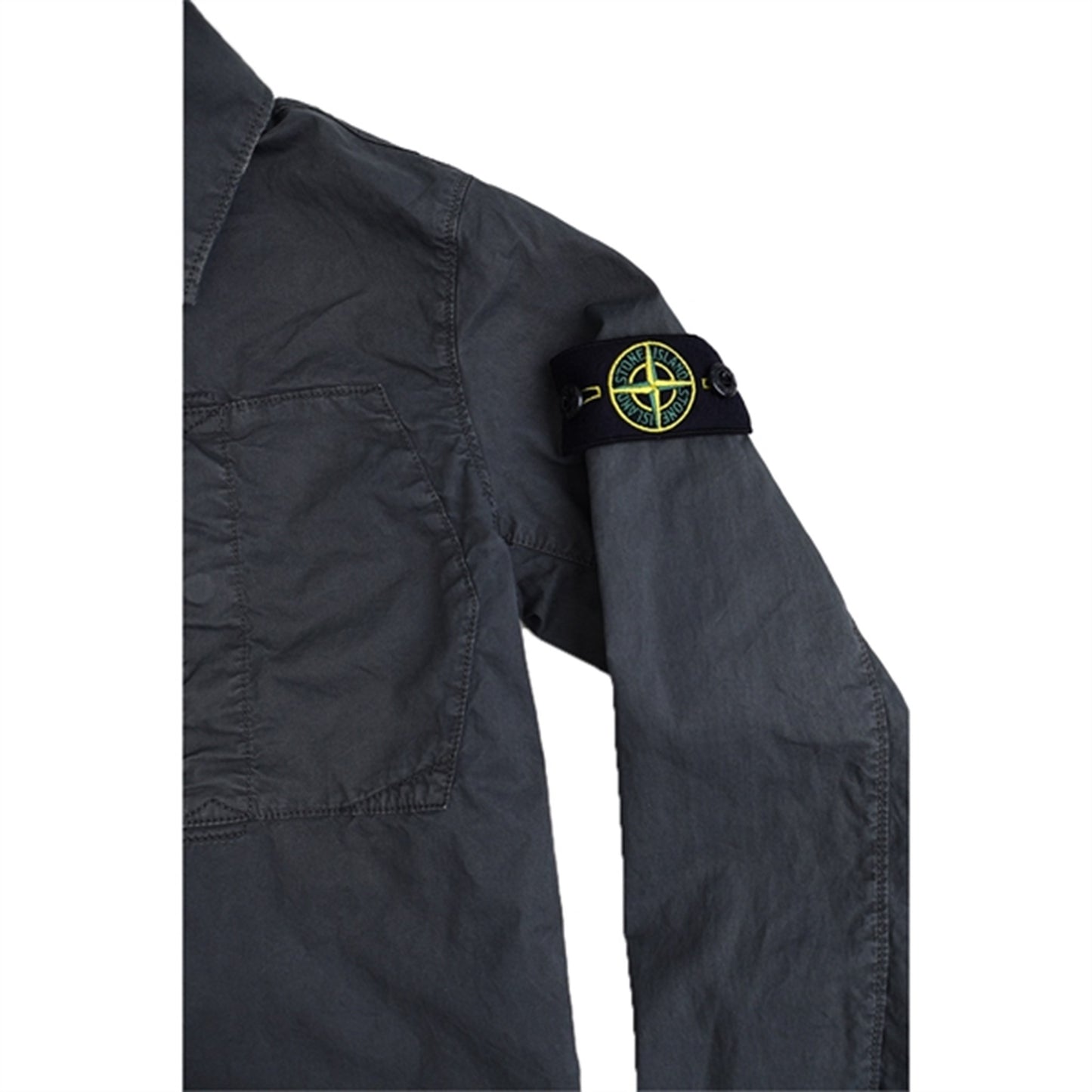 Stone Island Overshirt Blue Grey