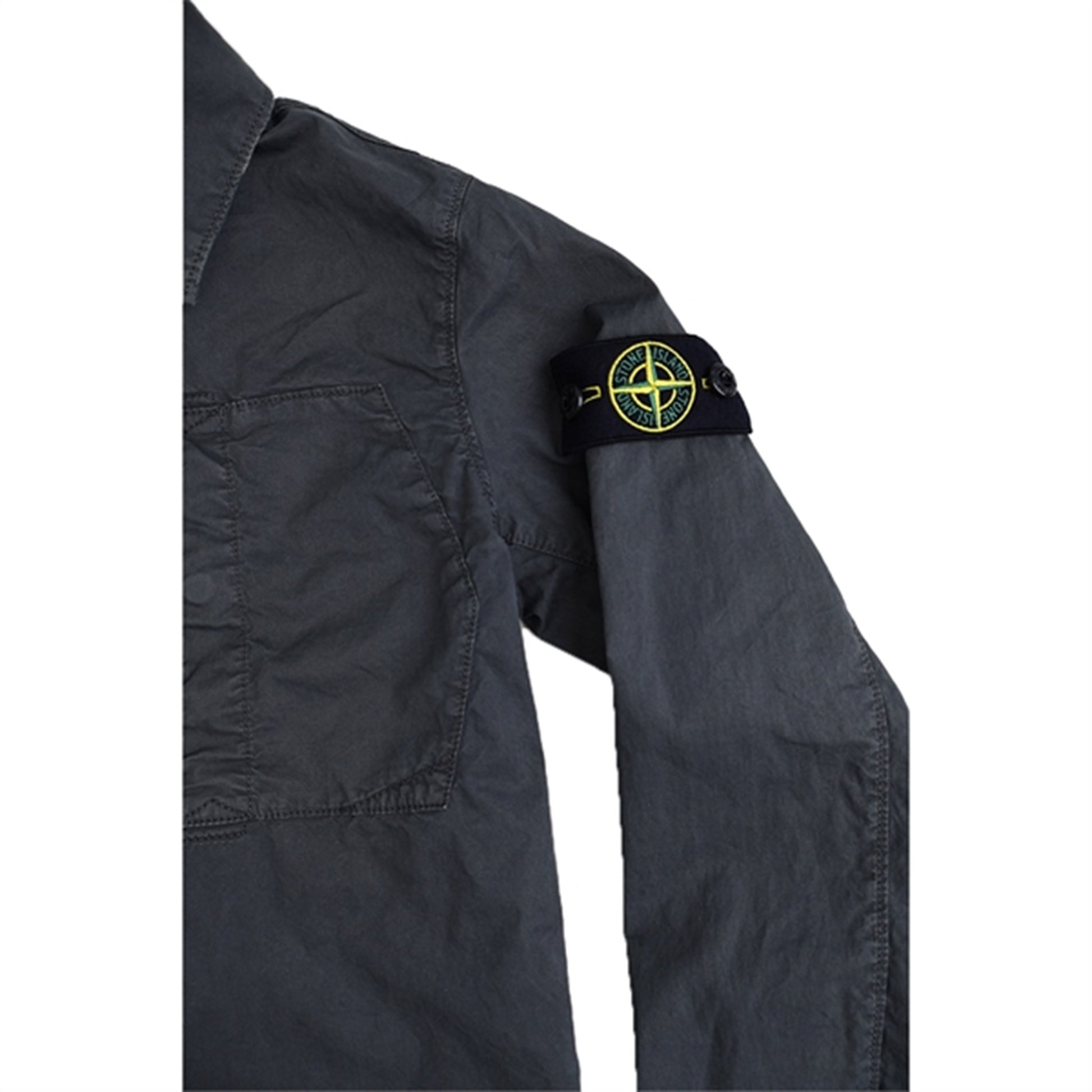 Stone Island Overshirt Blue Grey