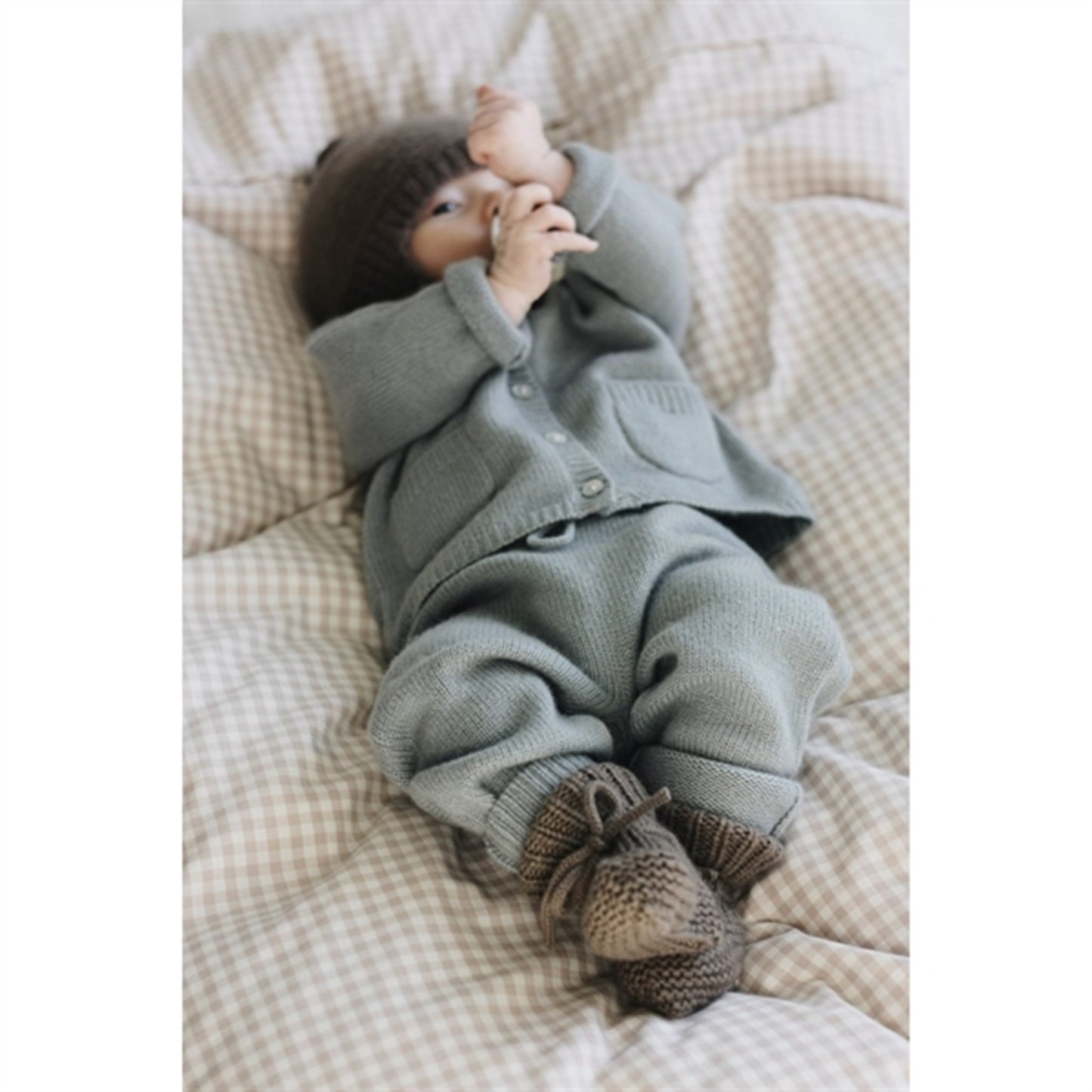 lalaby Dove Cashmere Bobbie Cardigan