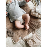 Lalaby Changing Mat Beige Gingham