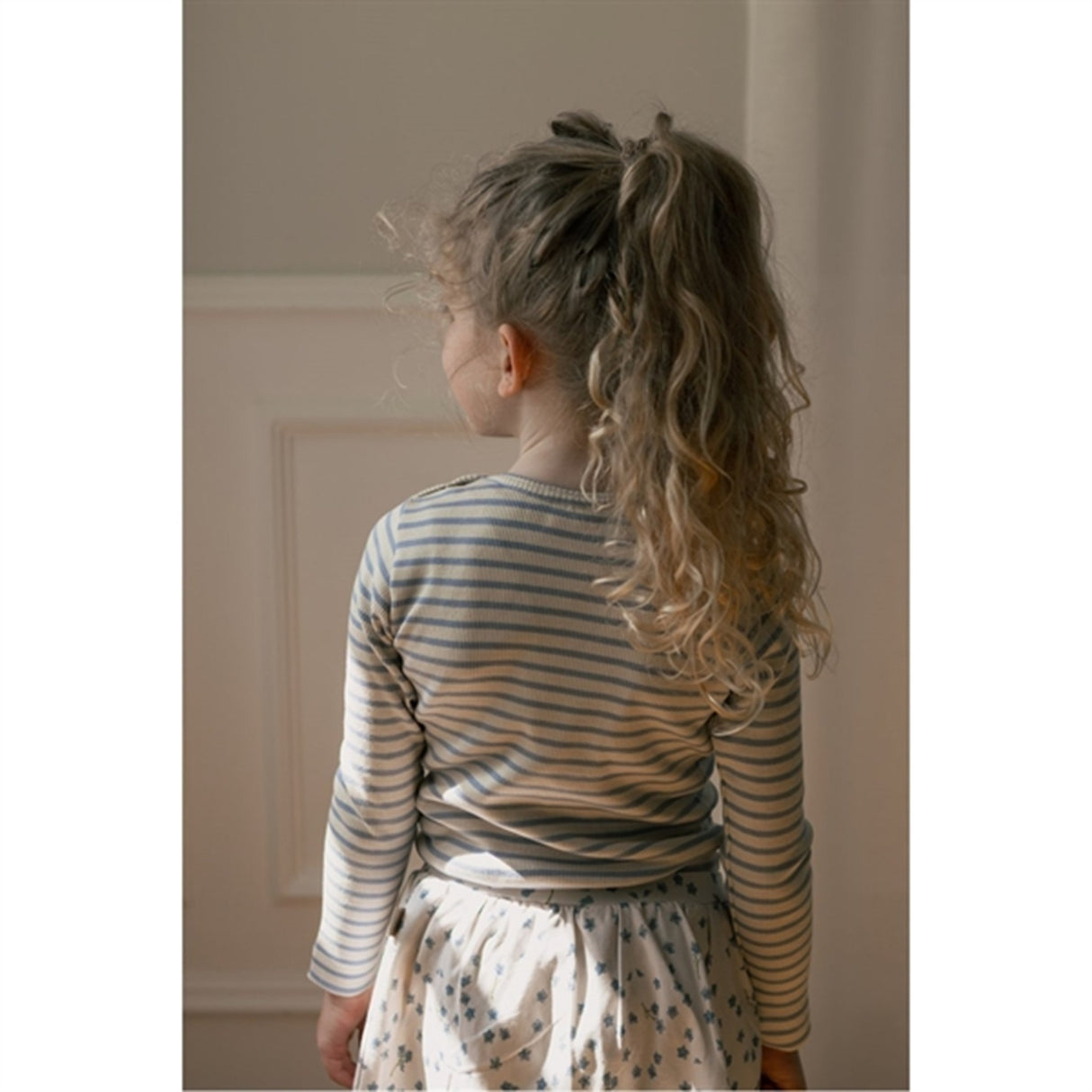 Petit Piao® Spring Blue Blouse Modal Striped