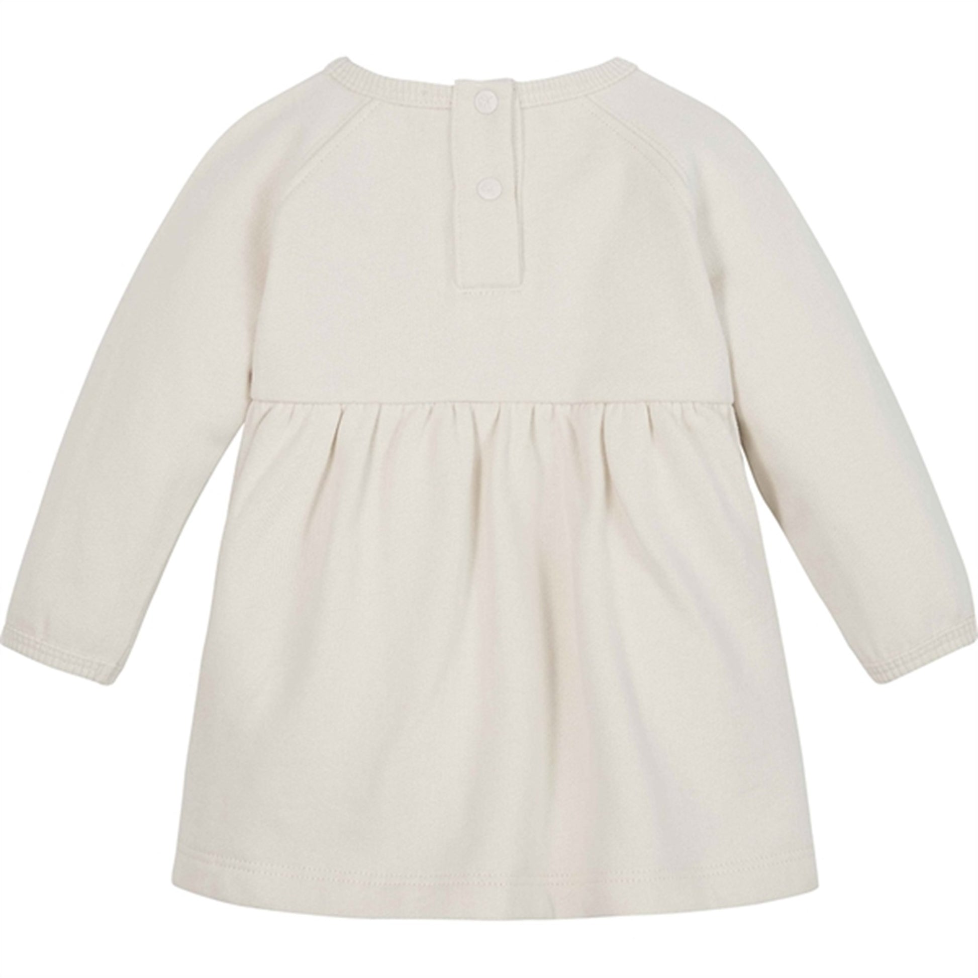 Calvin Klein Hero Logo Fleece Dress Whitecap Gray