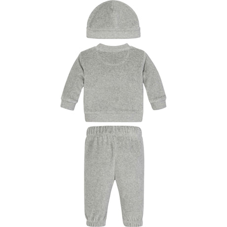 Calvin Klein Velvet HWK Beanie Giftbox Light Grey Heather