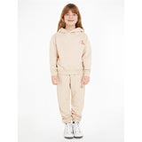 Calvin Klein Monogram Small Sweatsuit Heather Beige