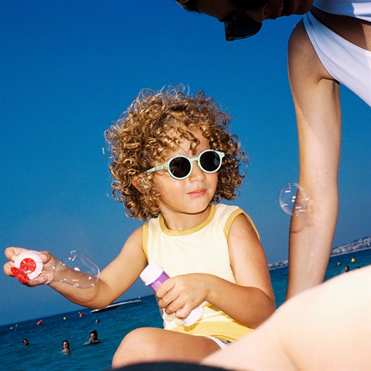 Izipizi Kids+ Sunglasses Aqua Green