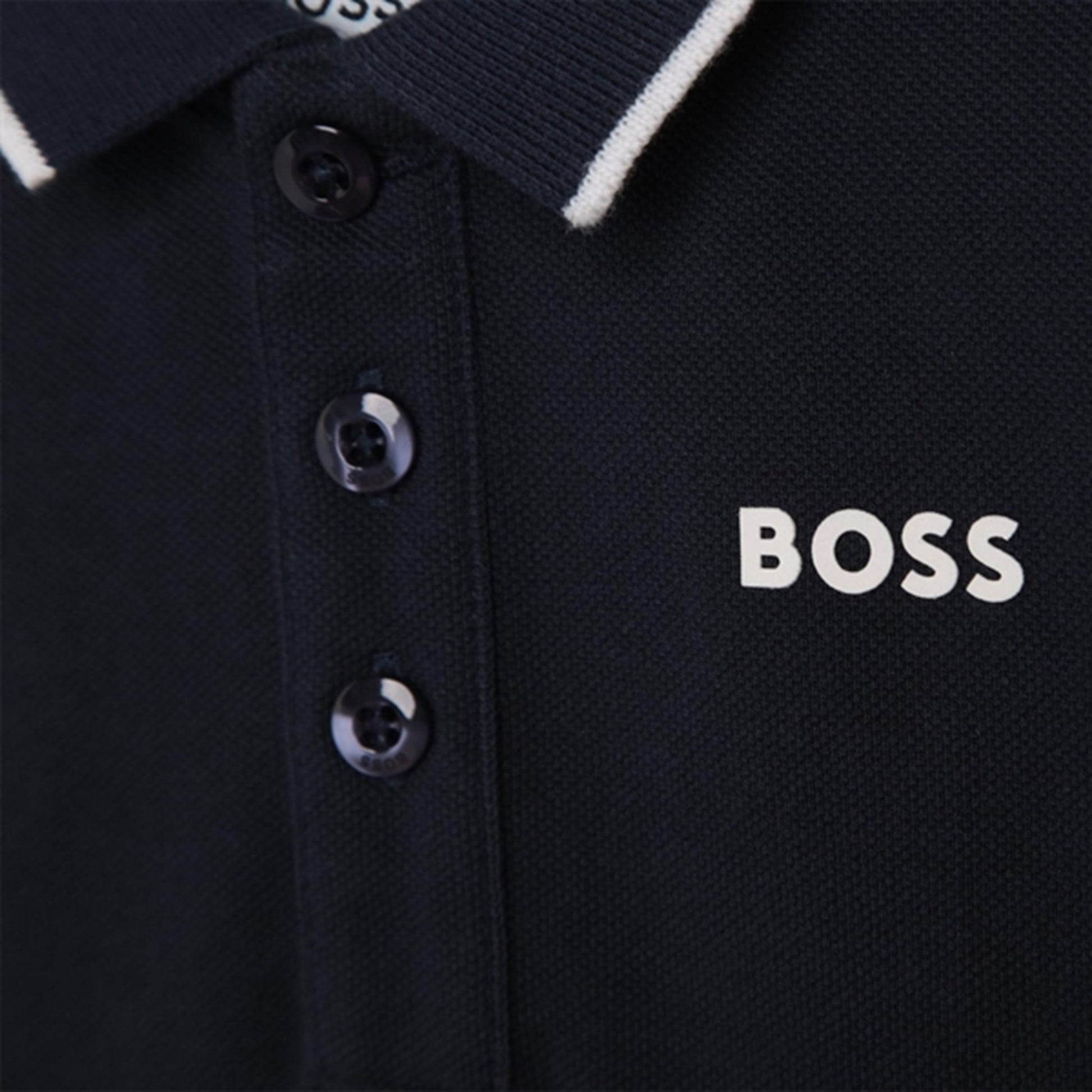 Hugo Boss Baby Short Sleeve Polo Navy